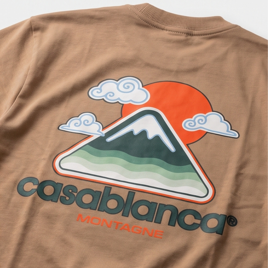 Camisa Oversized Suedine Casablanca Montagne - Tamanho M