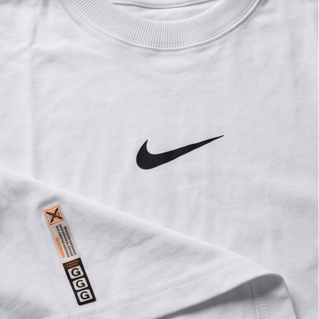 Camisa Oversized Suedine  White Air Sneaker  - Tamanho G