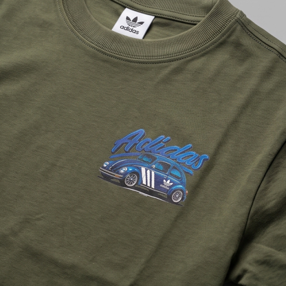 Camisa Oversized Suedine Olive Blue Car - Tamanho M