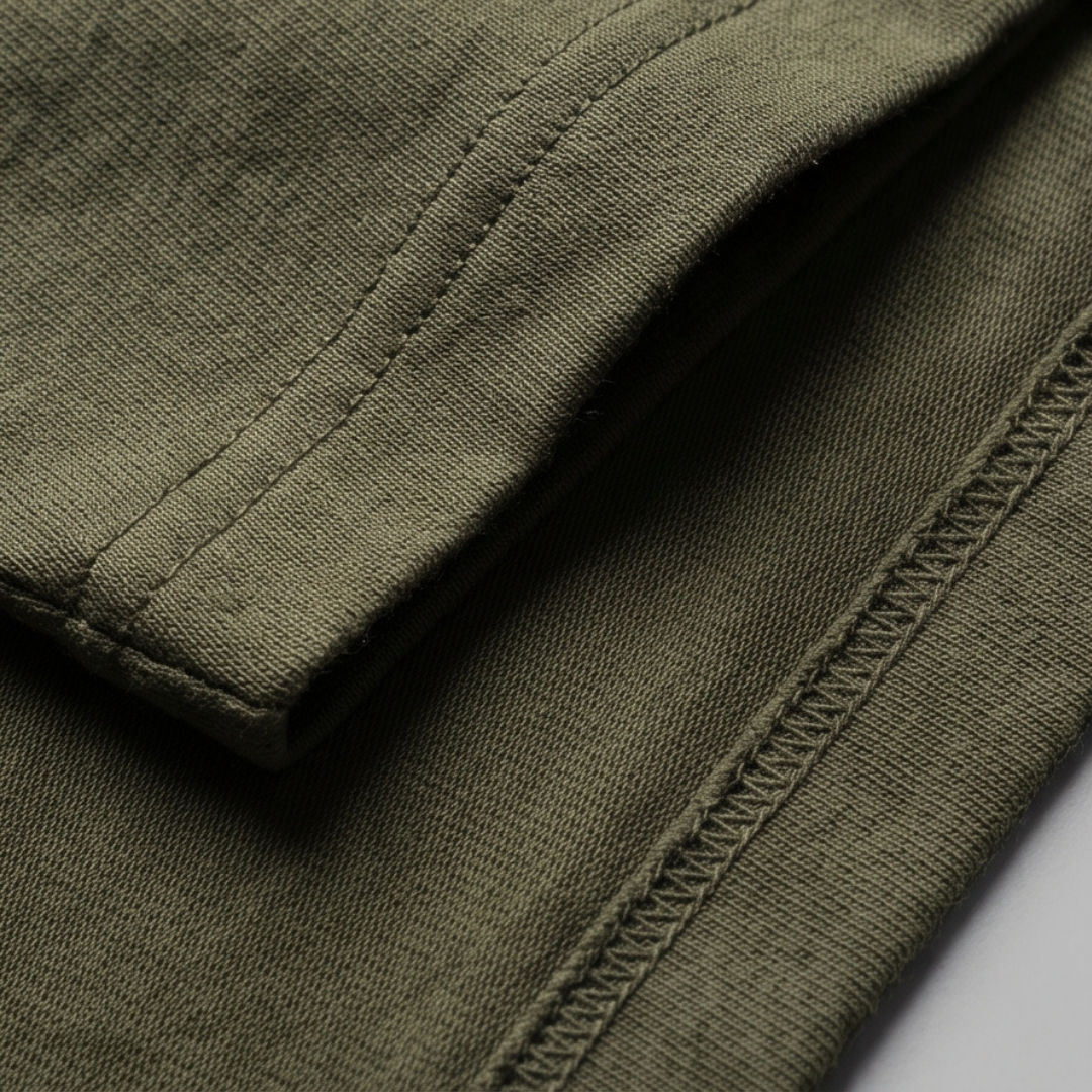 Camisa Oversized Suedine Olive Blue Car - Tamanho M