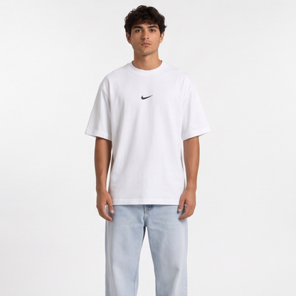 Camisa Oversized Suedine White Street - Tamanho M