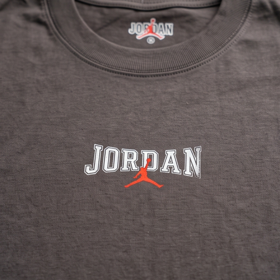 Camisa Oversized Suedine Jordan Brown - Tamanho G
