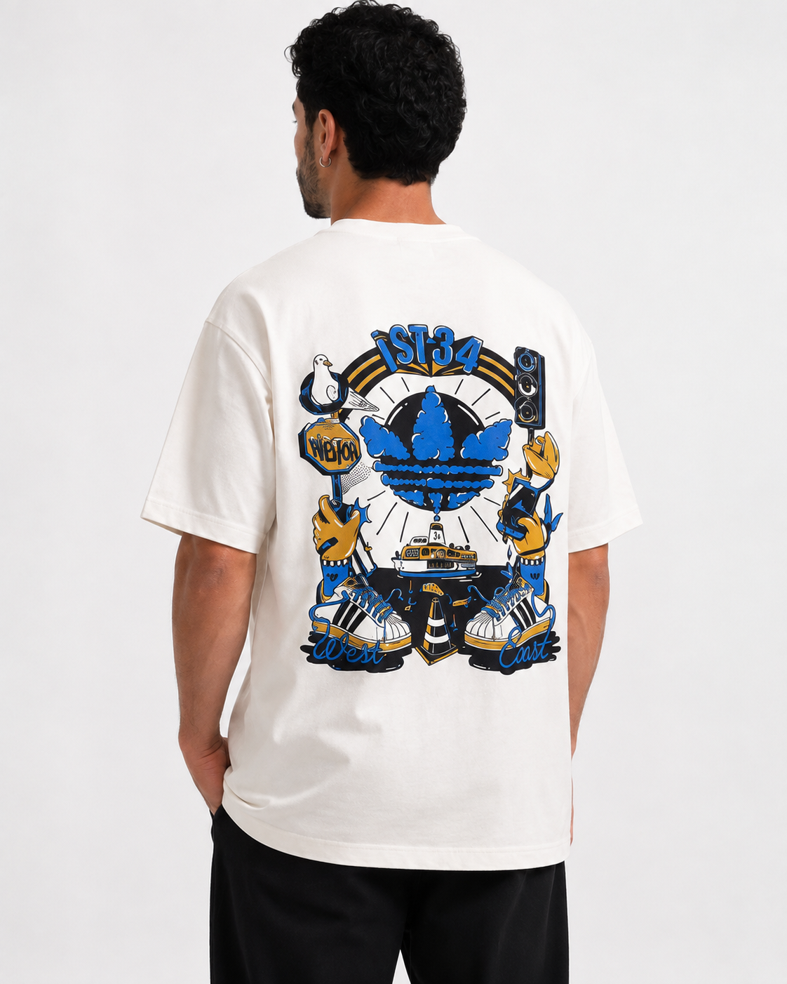 Camisa Oversized Ad1 - Tamanho M