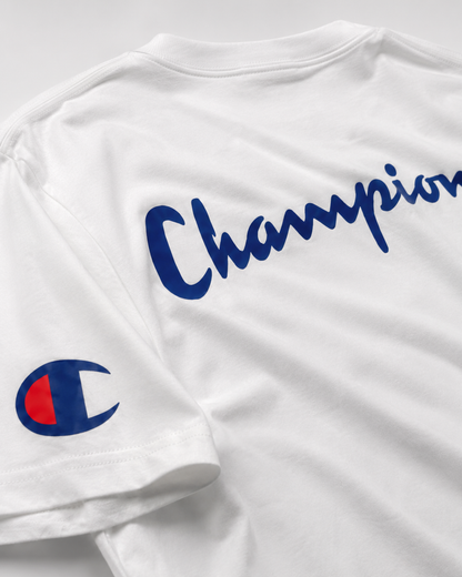Camisa Oversized Suedine Champion White -  Tamanho M