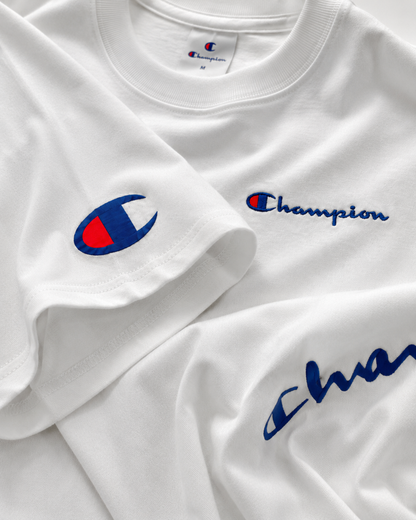 Camisa Oversized Suedine Champion White -  Tamanho M