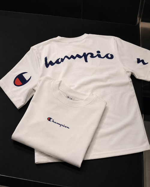 Camisa Oversized Suedine Champion White -  Tamanho M
